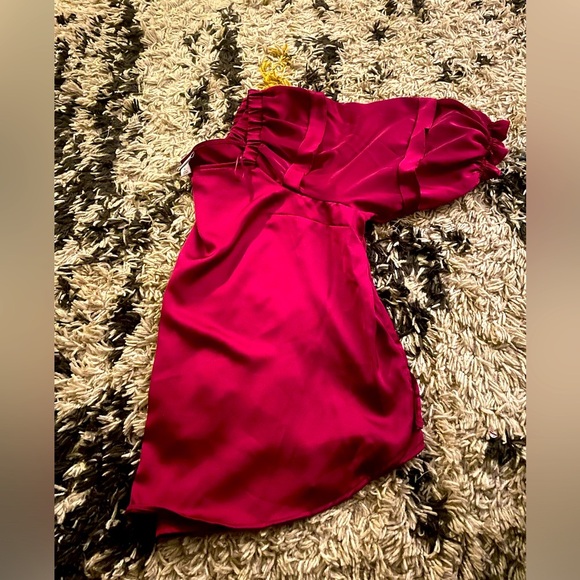 Liz Claiborne Maroon Blouse - Picture 3 of 4